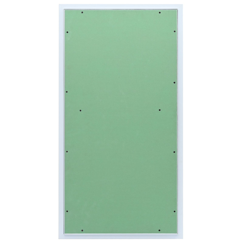 Produktbild för Åtkomstpanel Grön och Silver 55 x 105 cm Aluminium och gips