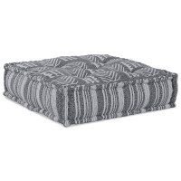 Produktbild för Modulsofa enhet Grå Tryck 70 x 70 x 56 cm Tyg