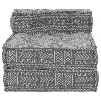Produktbild för Modulsofa enhet Ljusgrå 70 x 70 x 56 cm Tyg