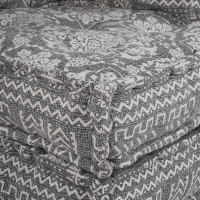 Produktbild för Modulsofa enhet Ljusgrå 70 x 70 x 56 cm Tyg