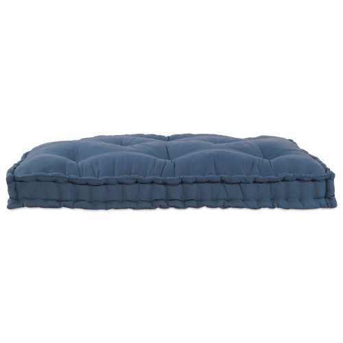 vidaXL Pallettsoffa Kudde Indigo 120 x 80 x 12 cm Tyg