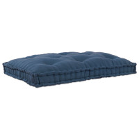 Produktbild för Pallettsoffa Kudde Indigo 120 x 80 x 12 cm Tyg