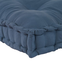 Produktbild för Pallettsoffa Kudde Indigo 120 x 80 x 12 cm Tyg