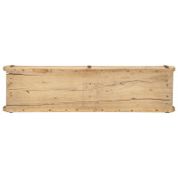 Produktbild för Bricka 4 pcs Brun 57 x 15 x 9 cm Solid återvunnen trä