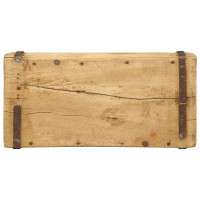 Produktbild för Bricka 4 pcs Brun 30 x 14 x 9 cm Solid återvunnen trä