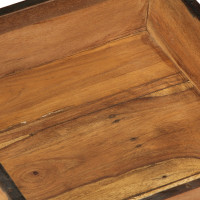 Produktbild för Bricka 2 pcs Brun 29 x 31 x 10 cm Solid återvunnen trä
