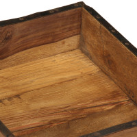Produktbild för Bricka 4 pcs Brun 29 x 31 x 10 cm Solid återvunnen trä