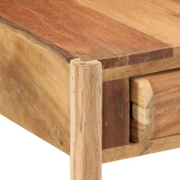 Produktbild för Sidobord med låda Brun 43 x 32 x 46 cm Solid återvunnen trä