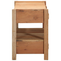 Produktbild för TV-skåp med låda Brun 83 x 33 x 46 cm Solid återvunnen trä