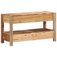 Produktbild för TV-skåp med låda Brun 83 x 33 x 46 cm Solid återvunnen trä