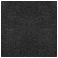 Produktbild för Anti-glid Shaggy Matta Mörkgrå 200 x 200 cm PP