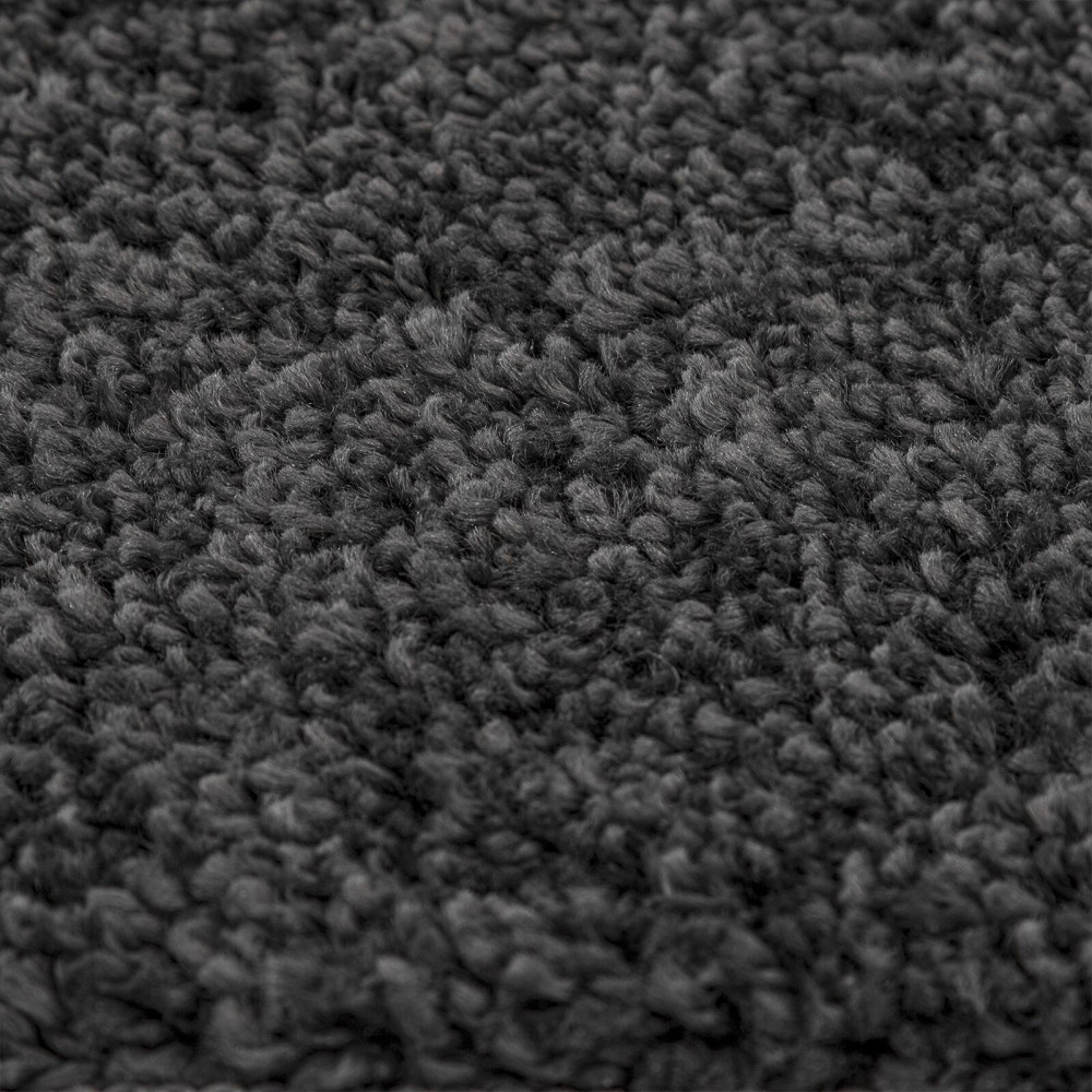 Produktbild för Anti-glid Shaggy Matta Mörkgrå 200 x 200 cm PP
