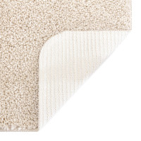 Produktbild för Anti-glid Shaggy Matta Kräm 200 x 200 cm PP