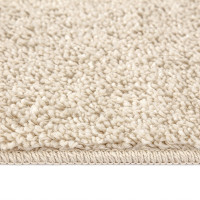 Produktbild för Anti-glid Shaggy Matta Kräm 200 x 200 cm PP