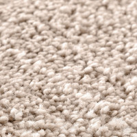 Produktbild för Anti-glid Shaggy Matta Kräm 160 x 160 cm PP