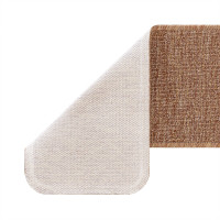 Produktbild för Halkfria trappmattor Latexbakgrund 15 pcs Gul 60 x 25 cm PP