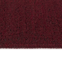 Produktbild för Halkfria trappmattor 15 pcs Bordeaux 60 x 25 cm PP