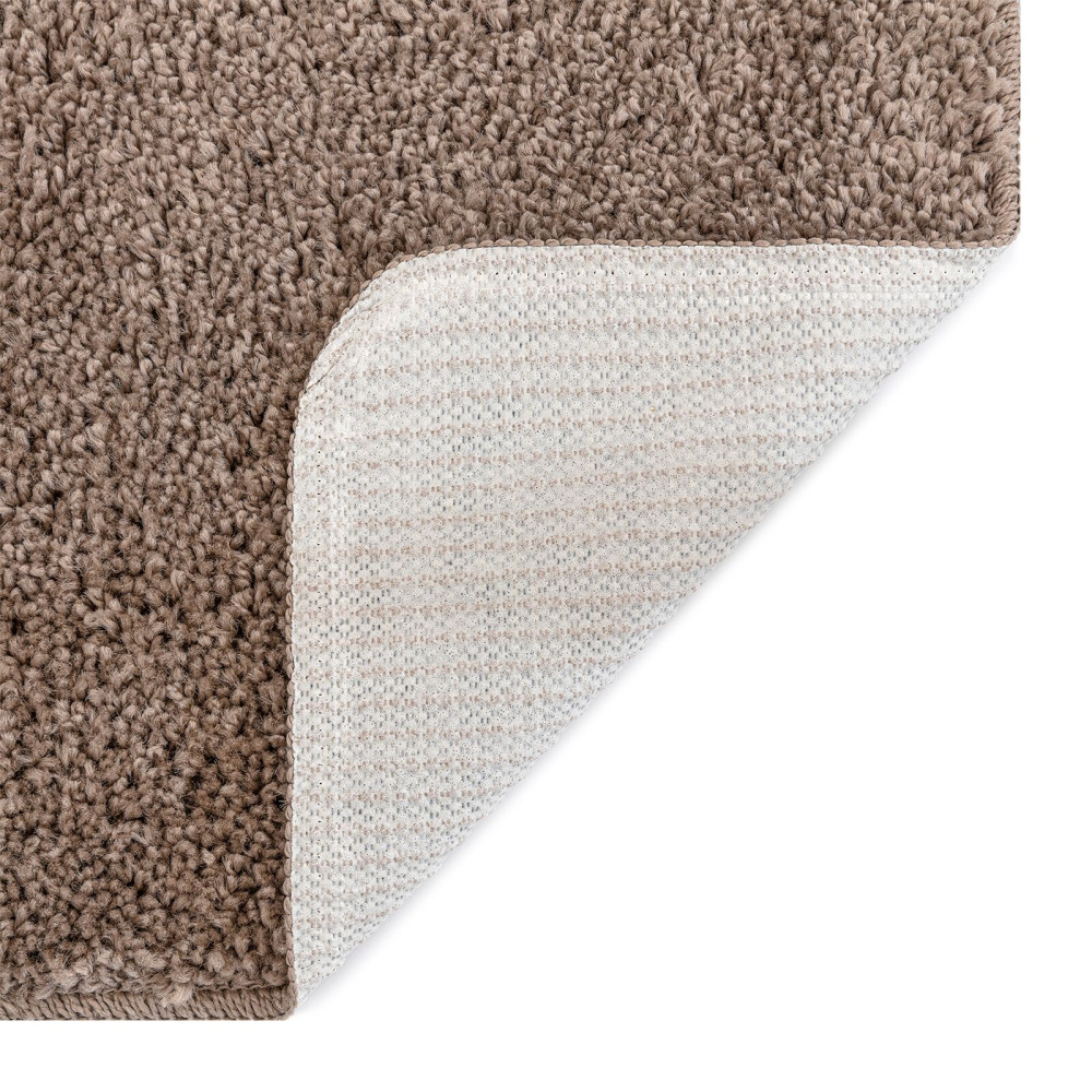 Produktbild för Halkfri Badmatta Brun 50 x 80 cm PP