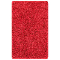Produktbild för Halkfri Badmatta Röd 50 x 80 cm PP