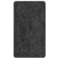 Produktbild för Halkfri Badmatta Mörkgrå 70 x 120 cm PP
