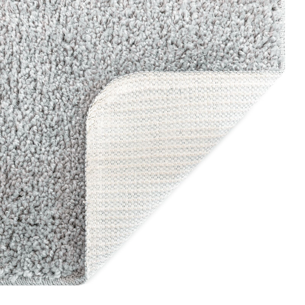 Produktbild för Antisklid badmatta set 2 pcs Grå PP