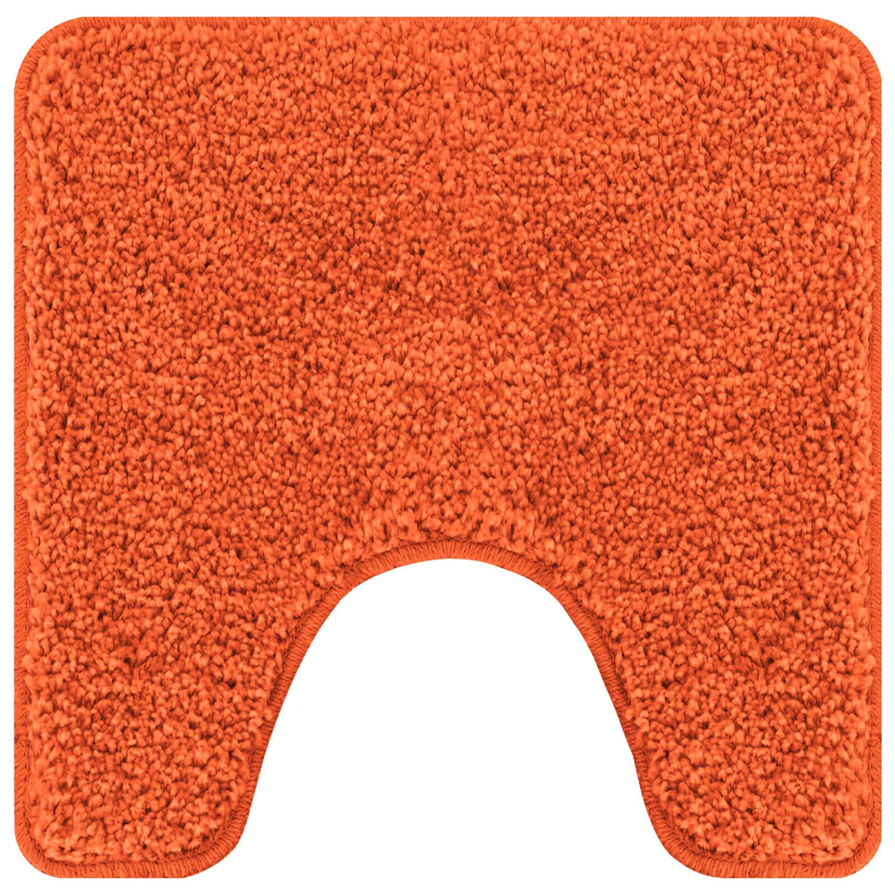 Produktbild för Antisklid badmatta set 2 pcs Orange PP