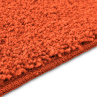 Produktbild för Antisklid badmatta set 2 pcs Orange PP