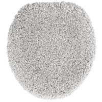 Produktbild för Antisklid badmatta set 3 pcs Grå PP