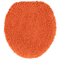 Produktbild för Antisklid badmatta set 3 pcs Orange PP