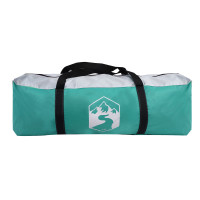 Produktbild för Myggnätstält Havgrön 320 x 320 x 218 cm Polyester och Fiberglas