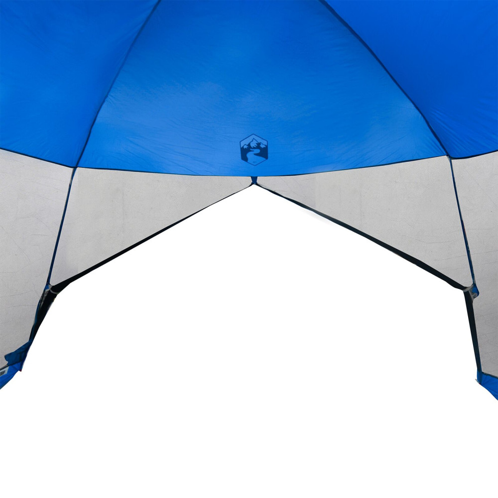 Produktbild för Myggnätstält Azurblå 380 x 380 x 225 cm Polyester och Fiberglas