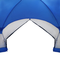 Produktbild för Myggnätstält Azurblå 434 x 434 x 230 cm Polyester och Fiberglas