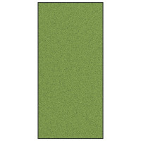 Produktbild för Dörrmatta Övrigt Grön och svart 120 x 250 cm Polyamid och PVC