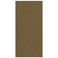 Produktbild för Dörrmatta Brun och svart 120 x 250 cm 100% Polyamid