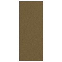 Produktbild för Dörrmatta Övrigt Brun och svart 120 x 300 cm Polyamid och PVC