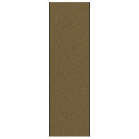 Produktbild för Dörrmatta Brun och svart 120 x 400 cm 100% Polyamid