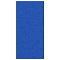 Produktbild för Dörrmatta Blå och svart 120 x 250 cm 100% Polyamid