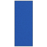 Produktbild för Dörrmatta Blå och svart 120 x 300 cm 100% Polyamid