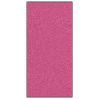 Produktbild för Dörrmatta Rosa och svart 120 x 250 cm 100% Polyamid
