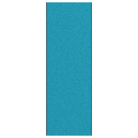 Produktbild för Dörrmatta Cyan och svart 120 x 350 cm 100% Polyamid