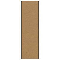 Produktbild för Dörrmatta Övrigt Kräm och svart 120 x 400 cm Polyamid och PVC