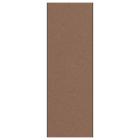 Produktbild för Dörrmatta Brun och svart 120 x 350 cm 100% Polyamid