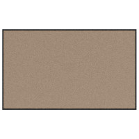 Produktbild för Dörrmatta Beige och svart 90 x 150 cm 100% Polyamid