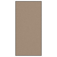 Produktbild för Dörrmatta Beige och svart 120 x 250 cm 100% Polyamid