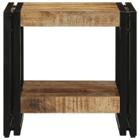 Produktbild för Kaffeebord Brun 40 x 40 x 38 cm Massivt mangoträ