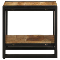 Produktbild för Kaffeebord Brun 40 x 40 x 38 cm Massivt mangoträ