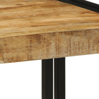 Produktbild för Kaffeebord Brun 40 x 40 x 38 cm Massivt mangoträ
