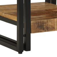 Produktbild för Kaffeebord Brun 40 x 40 x 38 cm Massivt mangoträ