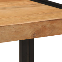 Produktbild för Kaffeebord Brun 40 x 40 x 38 cm Massivt Akaciaträ