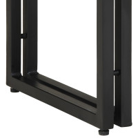 Produktbild för Konsolbord med låda Brun 120 x 33 x 75 cm Massivt Akaciaträ
